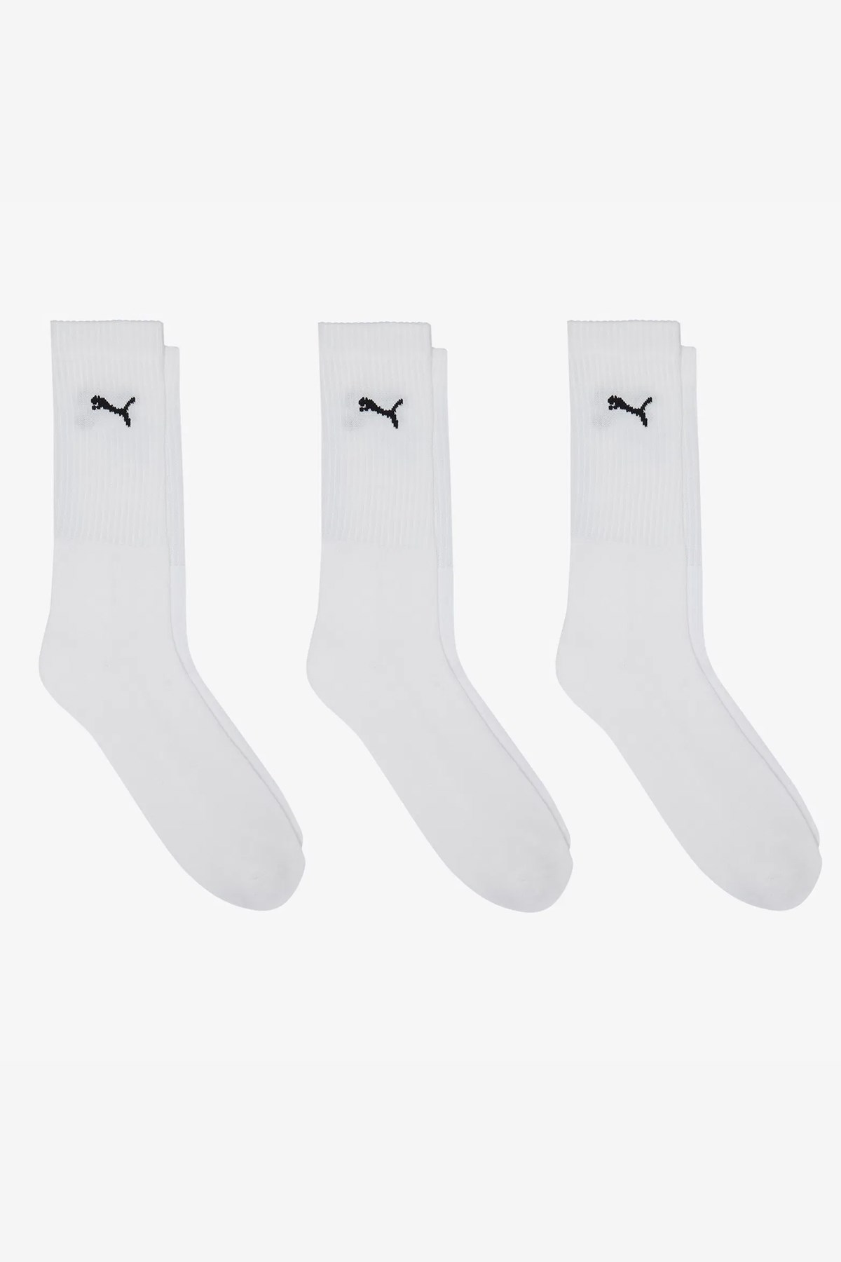 Puma Crew Sock 3'lü Paket Çorap 88035502 Beyaz