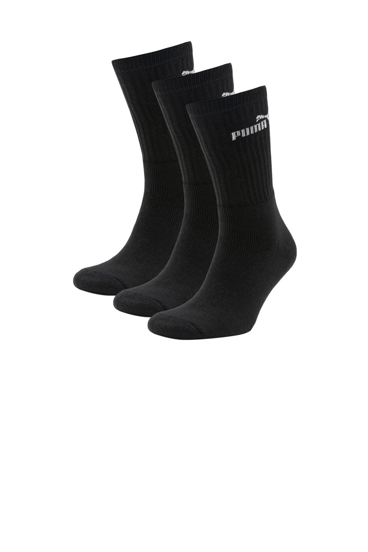 Puma Sport 3'lü Çorap 88329601 Siyah