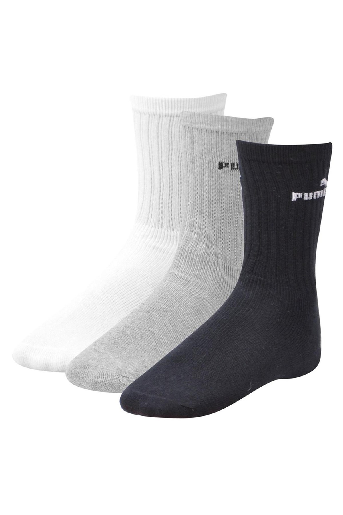Puma Sport 3'lü Çorap 88329610 Siyah