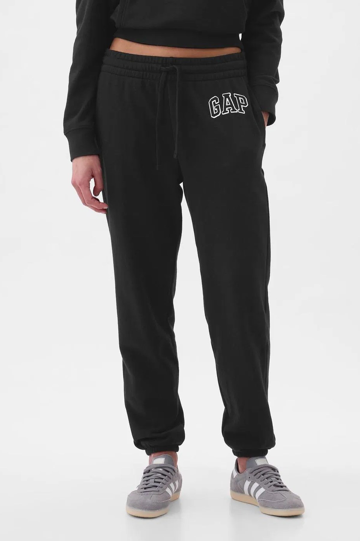 Gap V-Frch Ft Heritage Kadın Eşofman Altı Siyah