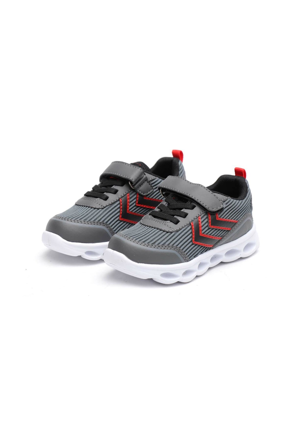 Hummel Stripe Işıklı Çocuk Ayakkabı 900053-2095 Gri