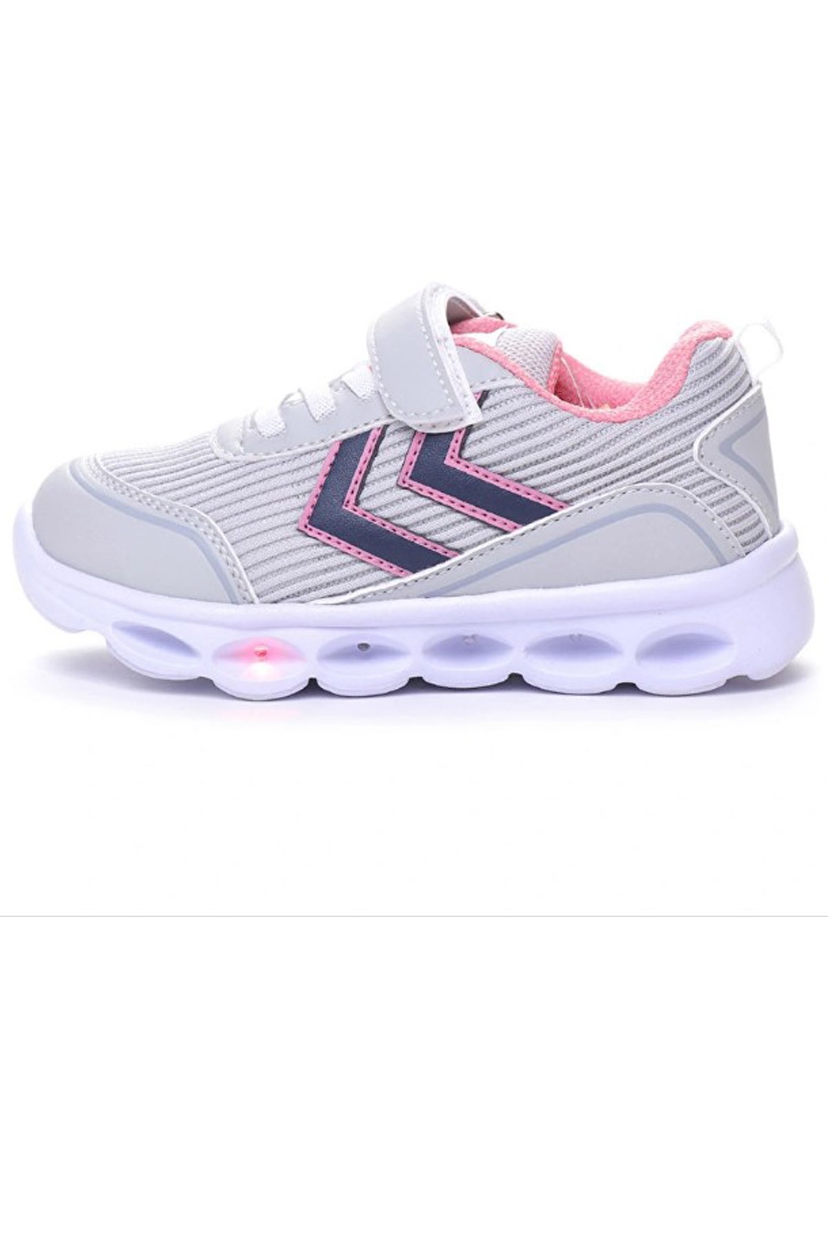 Hummel Stripe Jr Çocuk Spor Ayakkabı 900053-2198 Gri