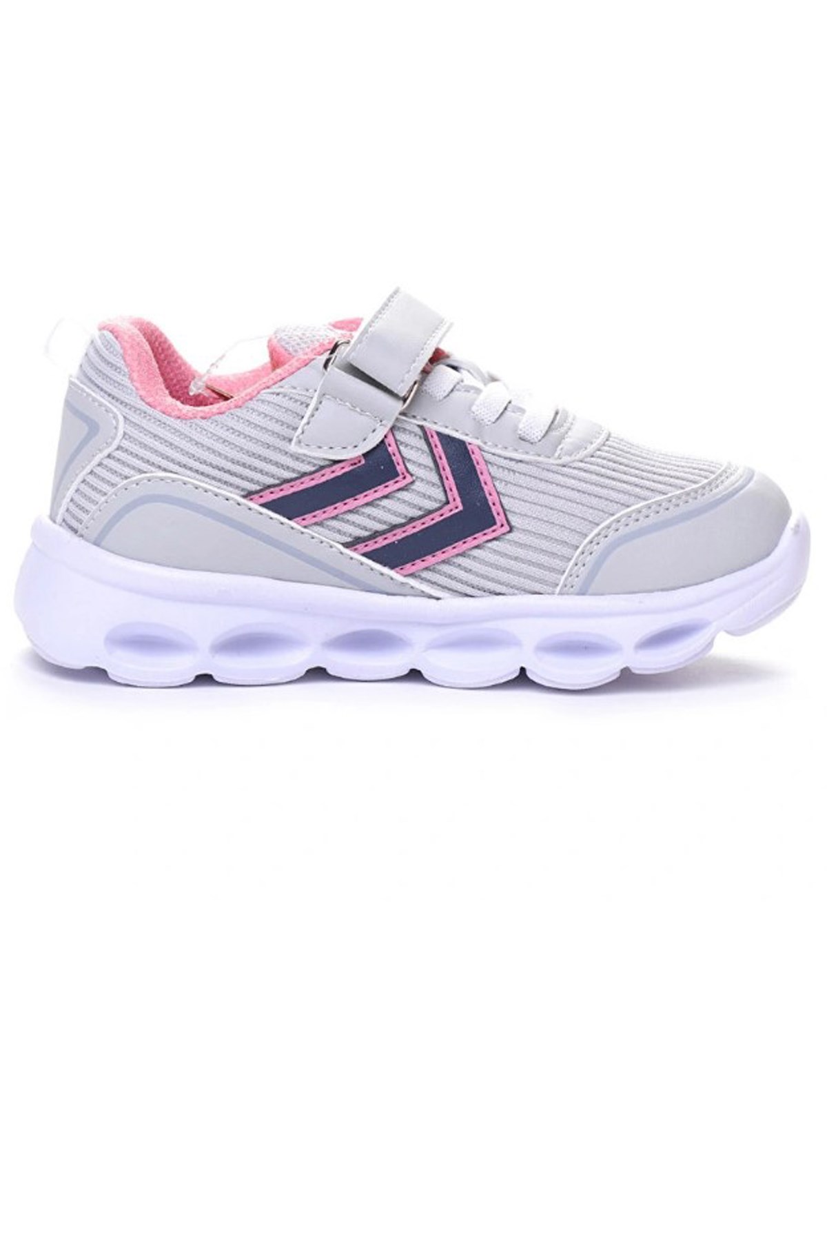 Hummel Stripe Jr Çocuk Spor Ayakkabı 900053-2198 Gri