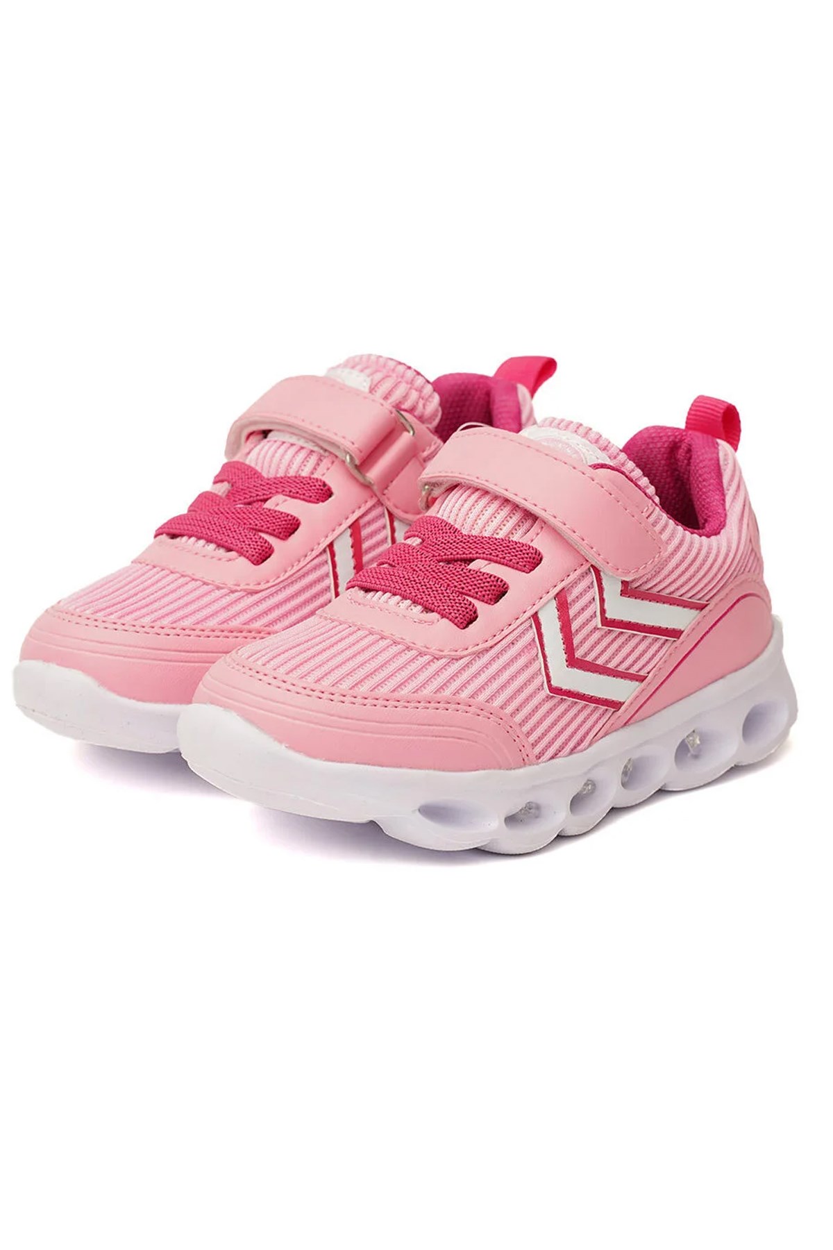 Hummel Stripe Çocuk Spor Ayakkabı 900053-3534 Pembe