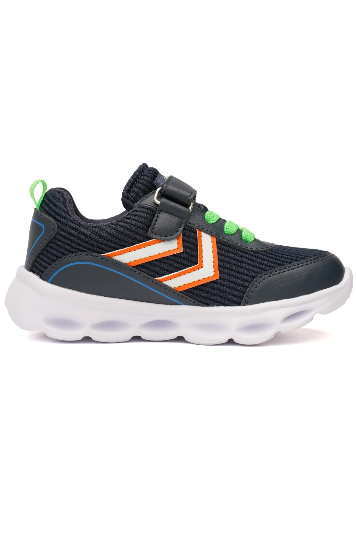 Hummel Stripe Çocuk Spor Ayakkabı 900053-7459 Mavi