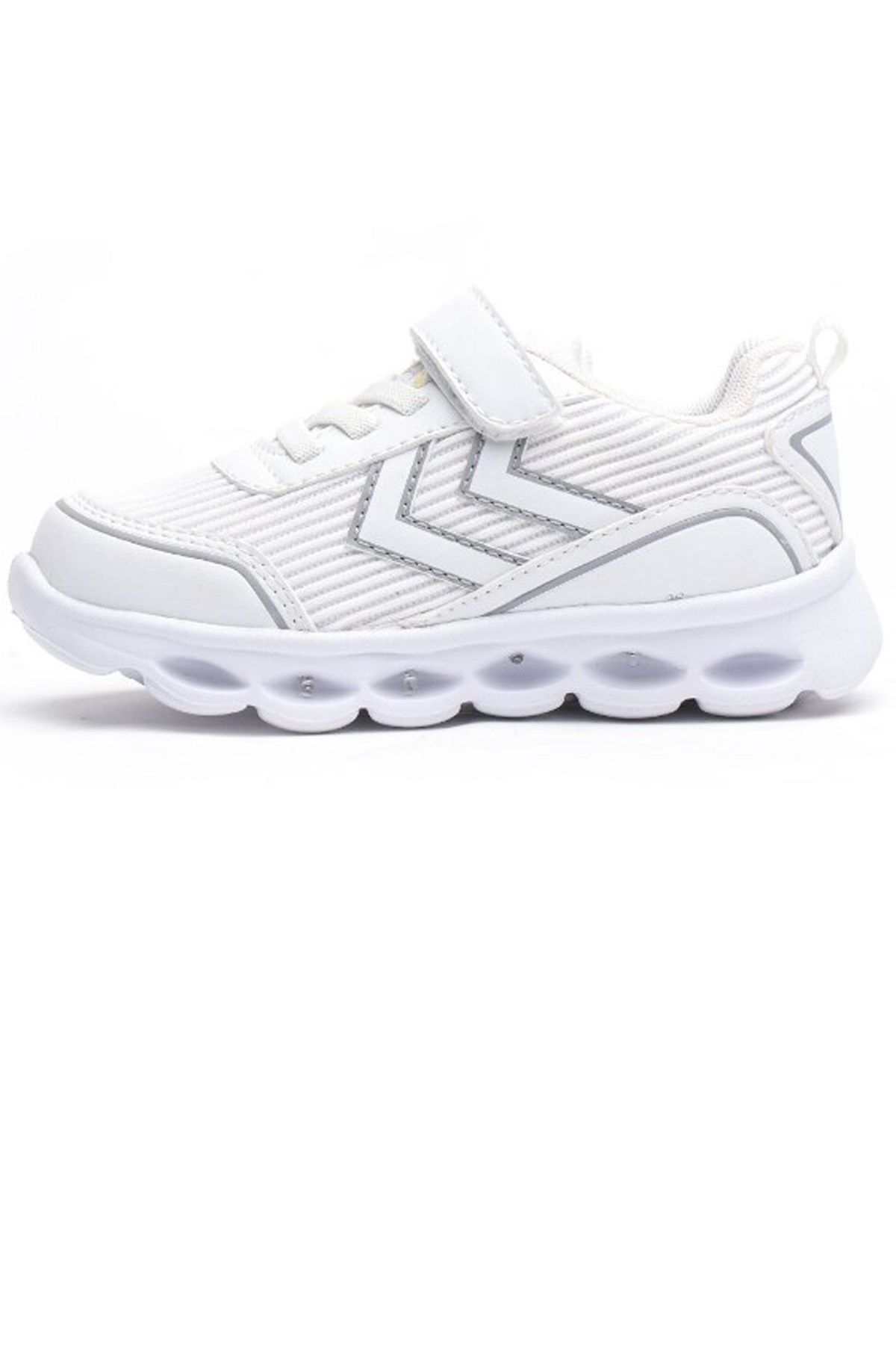 Hummel Stripe Jr Çocuk Spor Ayakkabı 900053-9001 Beyaz