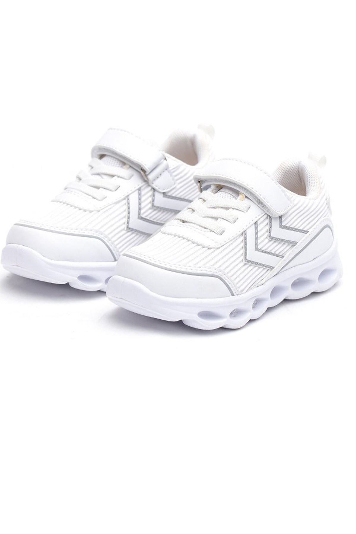 Hummel Stripe Jr Çocuk Spor Ayakkabı 900053-9001 Beyaz