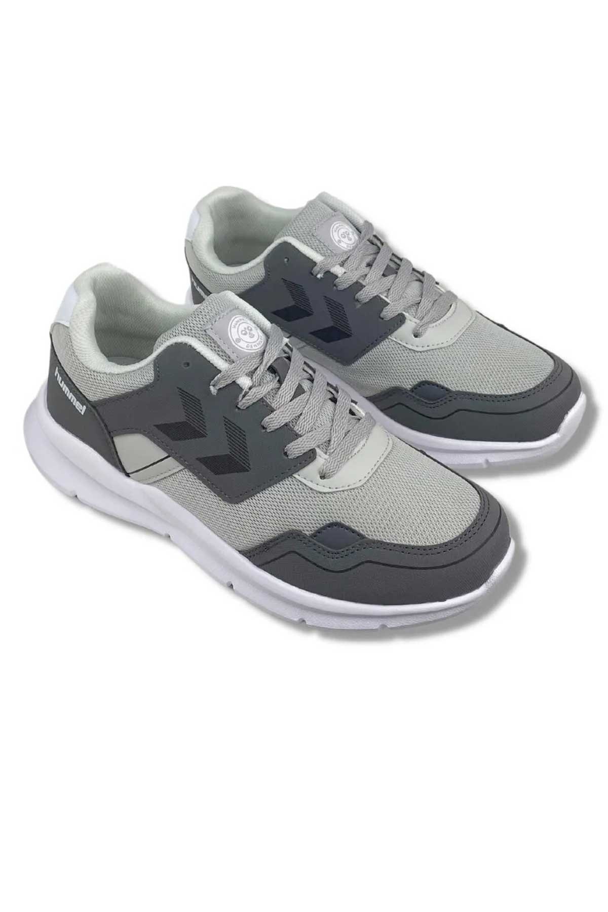 Hummel Orka Unisex Spor Ayakkabı 900115-1100 Gri