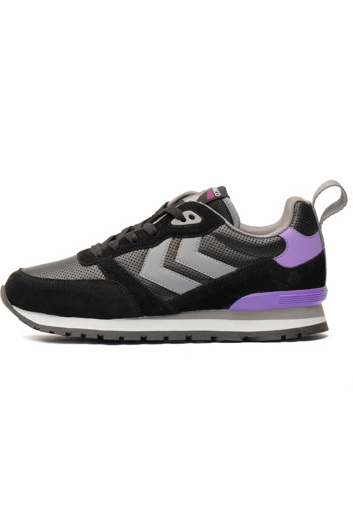 Hummel Monaco 86 Perf. Unisex Spor Ayakkabı 900333-1077 Siyah