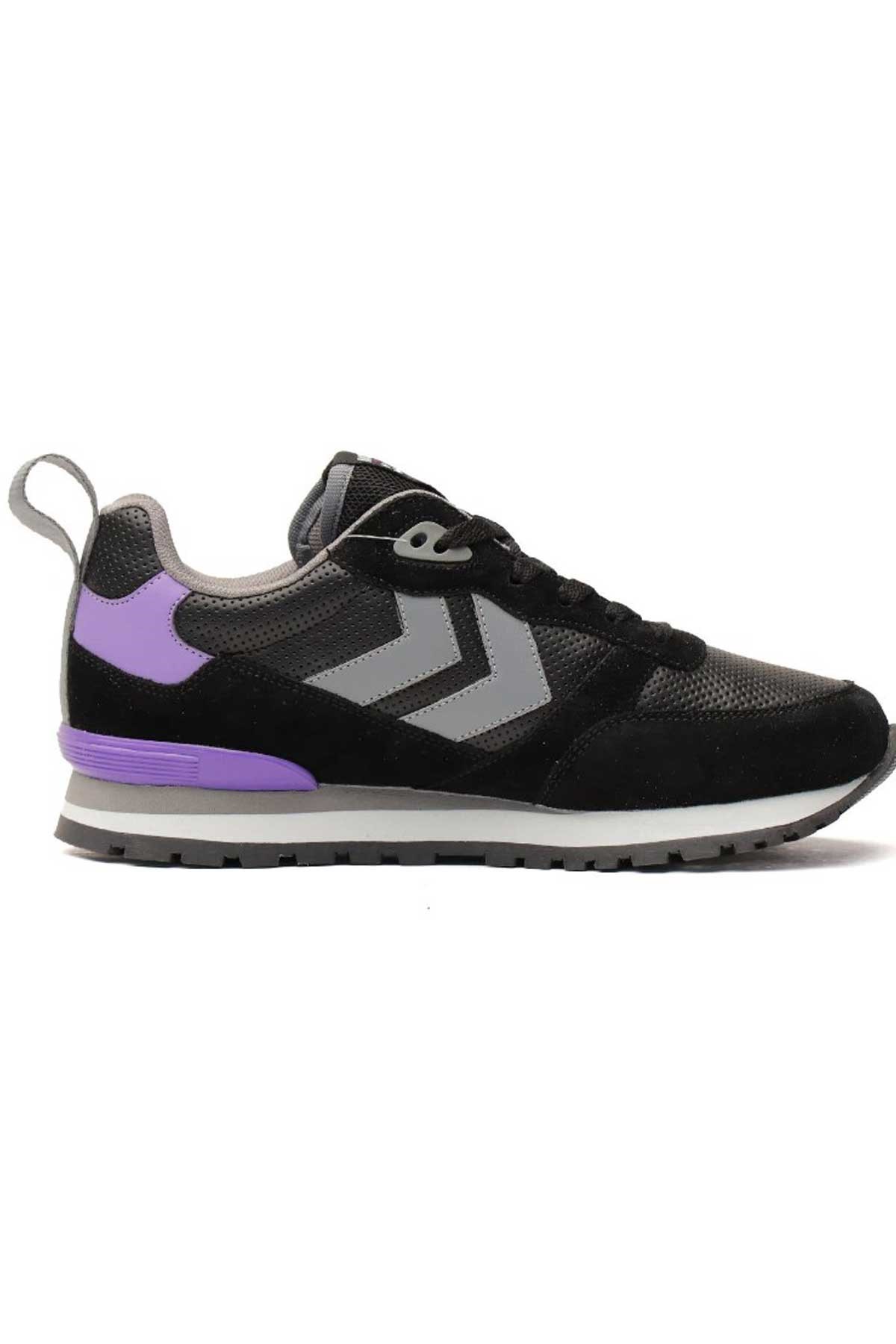 Hummel Monaco 86 Perf. Unisex Spor Ayakkabı 900333-1077 Siyah