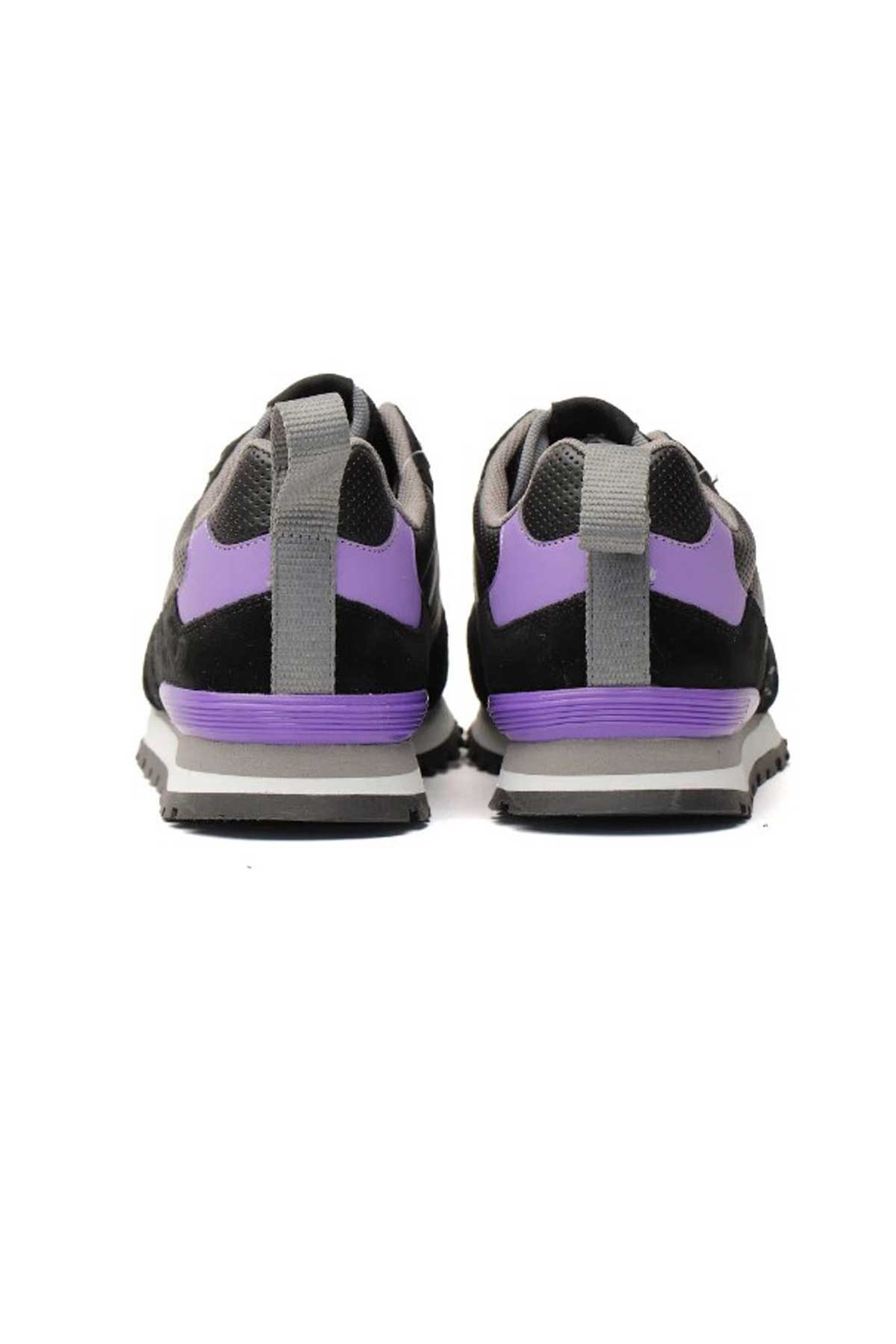 Hummel Monaco 86 Perf. Unisex Spor Ayakkabı 900333-1077 Siyah