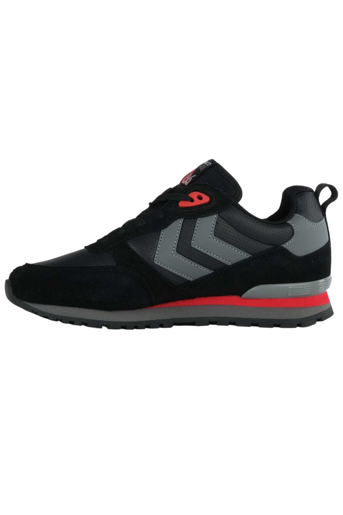 Hummel Monaco 86 Perf. Unisex Spor Ayakkabı 900333-2025 Siyah
