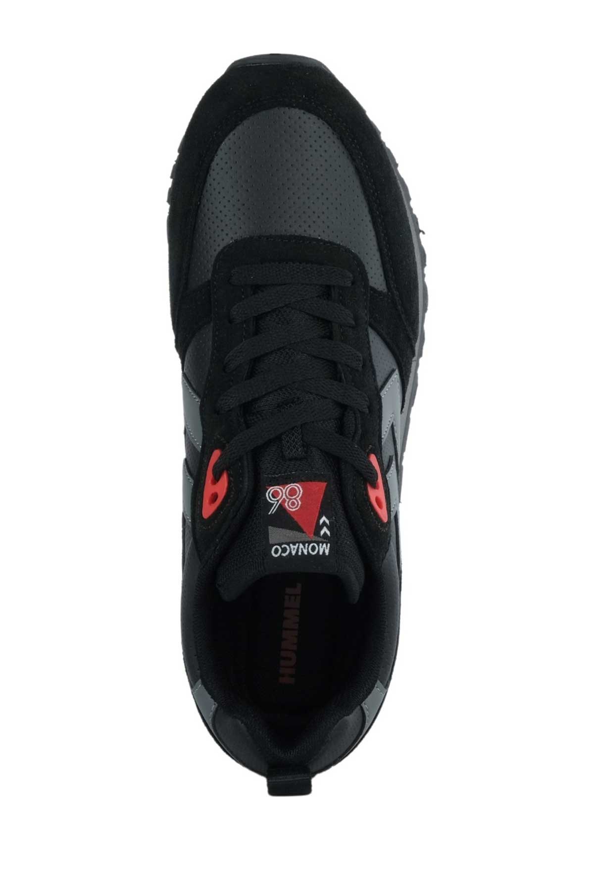 Hummel Monaco 86 Perf. Unisex Spor Ayakkabı 900333-2025 Siyah