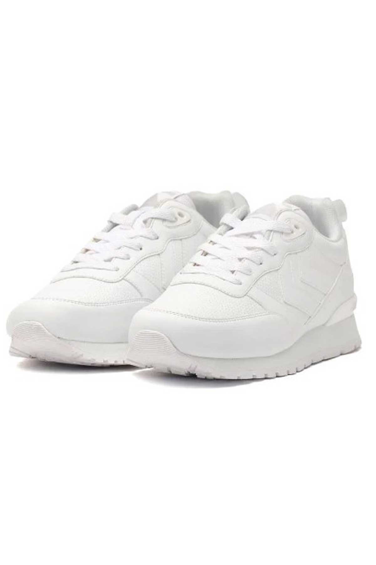 Hummel Monaco 86 Pu Unisex Spor Ayakkabı 900334-9001 Beyaz