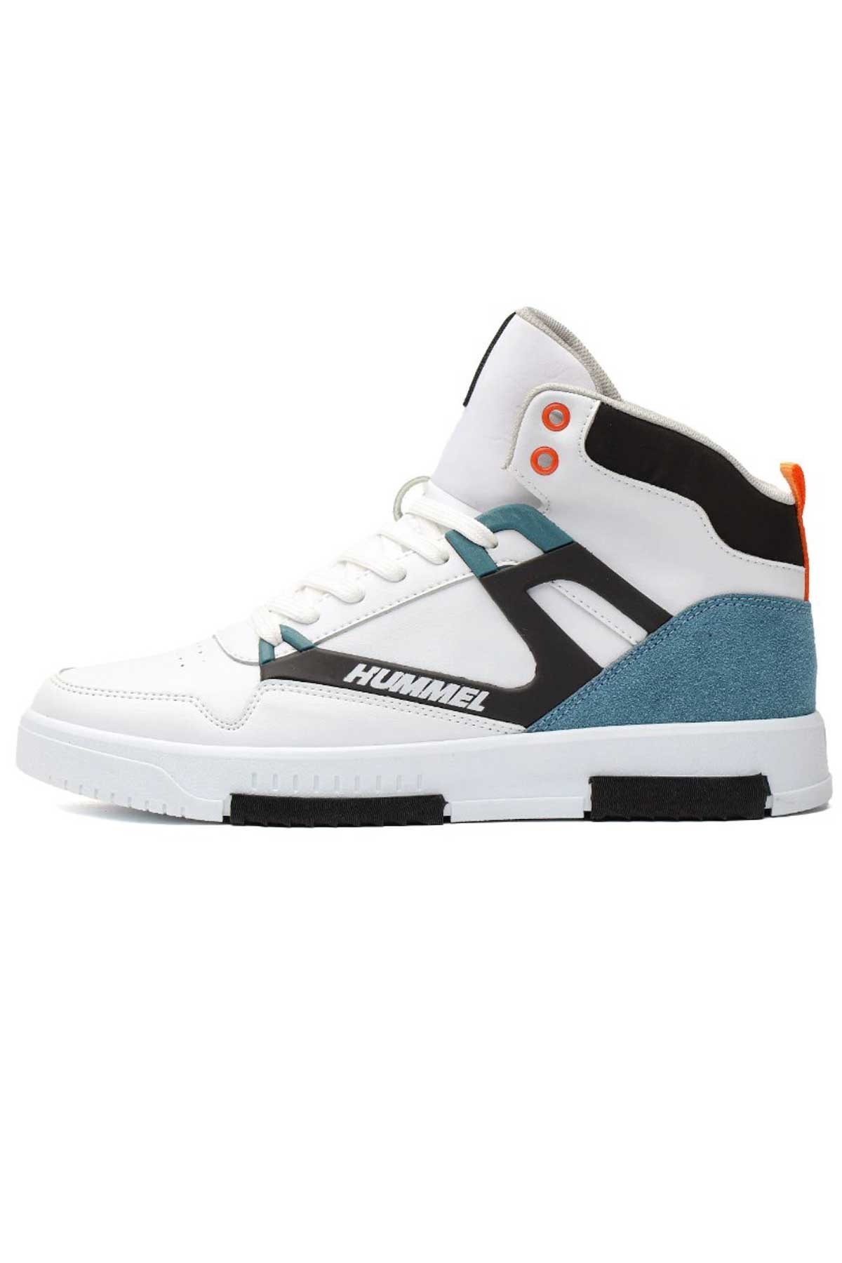 Hummel Regar High Unisex Ayakkabı 900393-9057 Beyaz