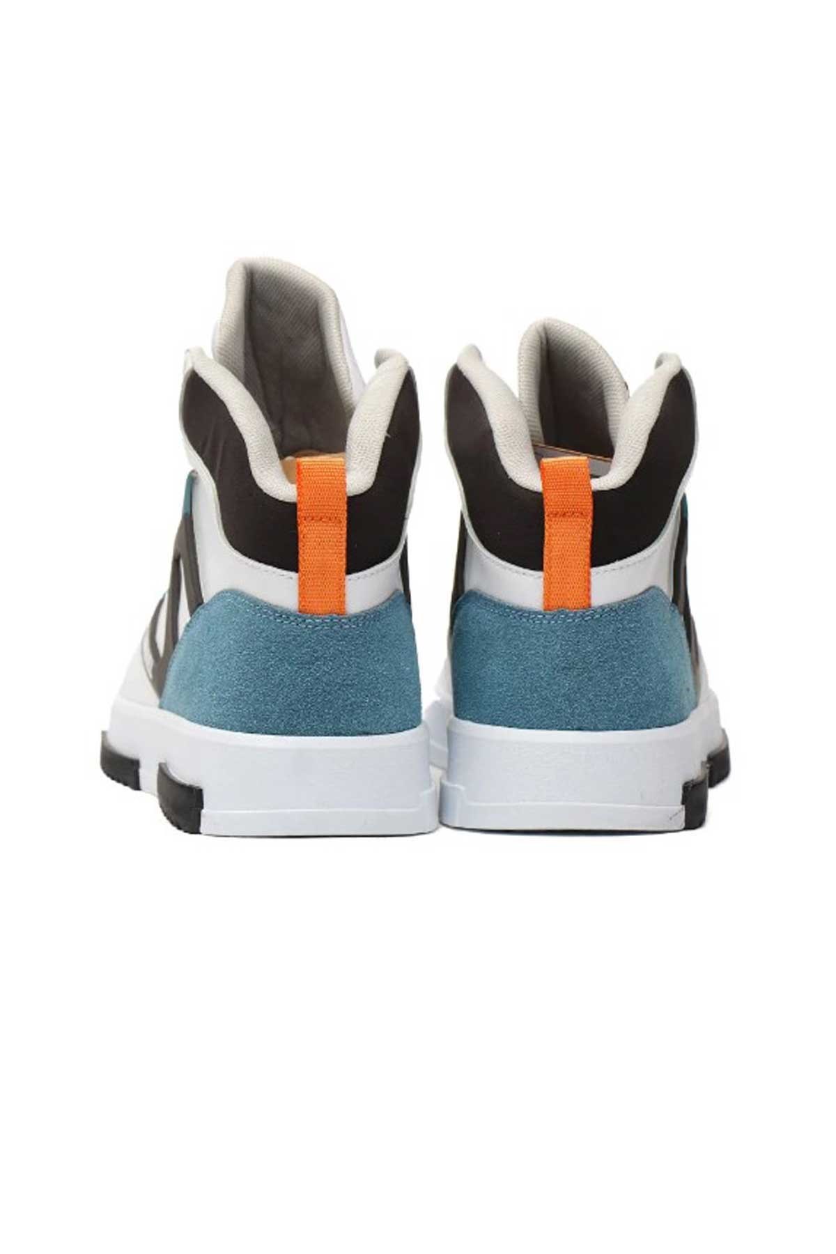 Hummel Regar High Unisex Ayakkabı 900393-9057 Beyaz