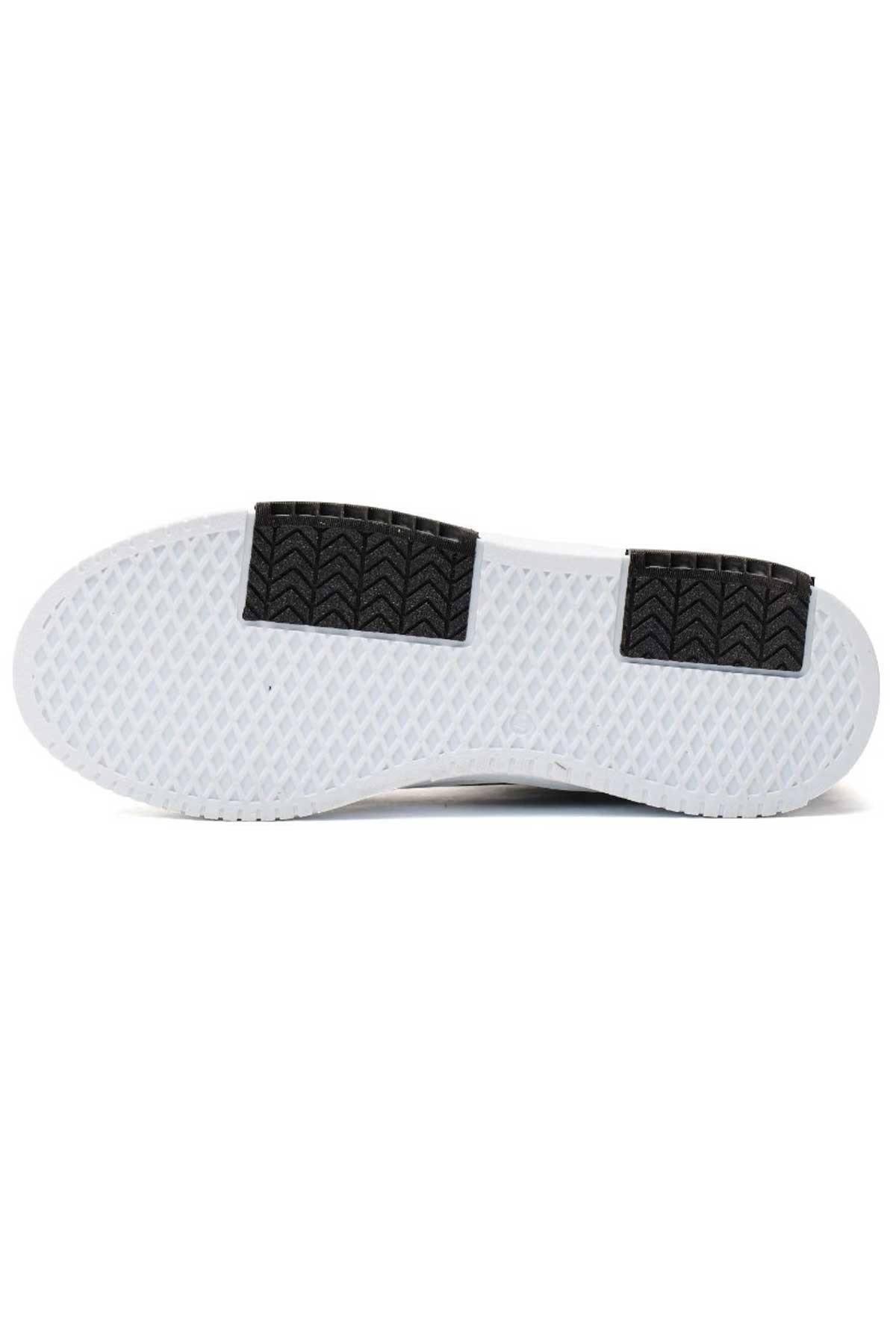 Hummel Regar High Unisex Ayakkabı 900393-9057 Beyaz