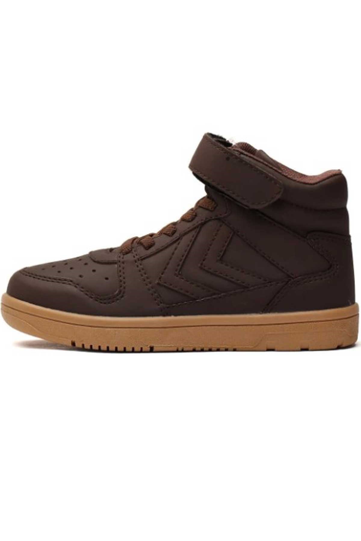Hummel Oil Mono High Çocuk Ayakkabı 900398-2589 Kahverengi