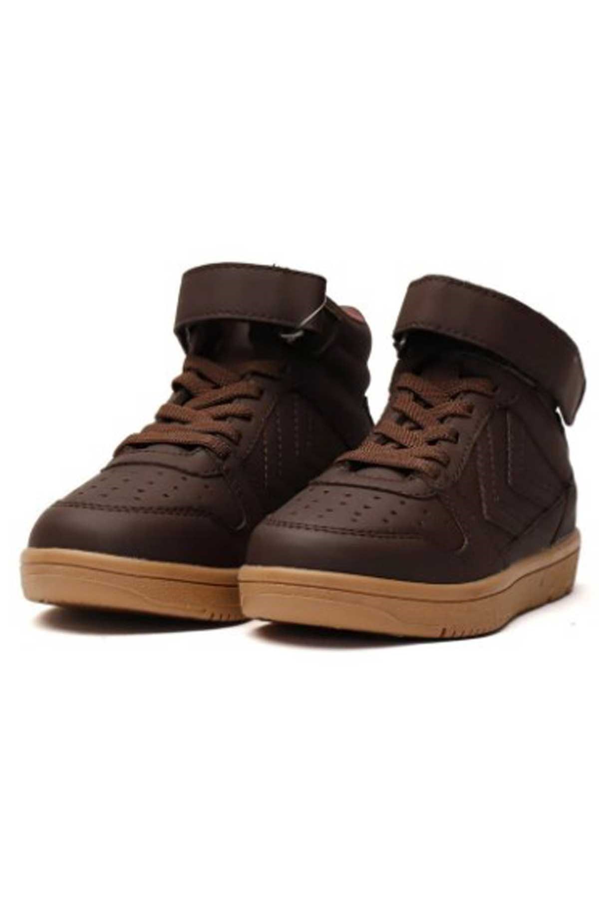 Hummel Oil Mono High Çocuk Ayakkabı 900398-2589 Kahverengi