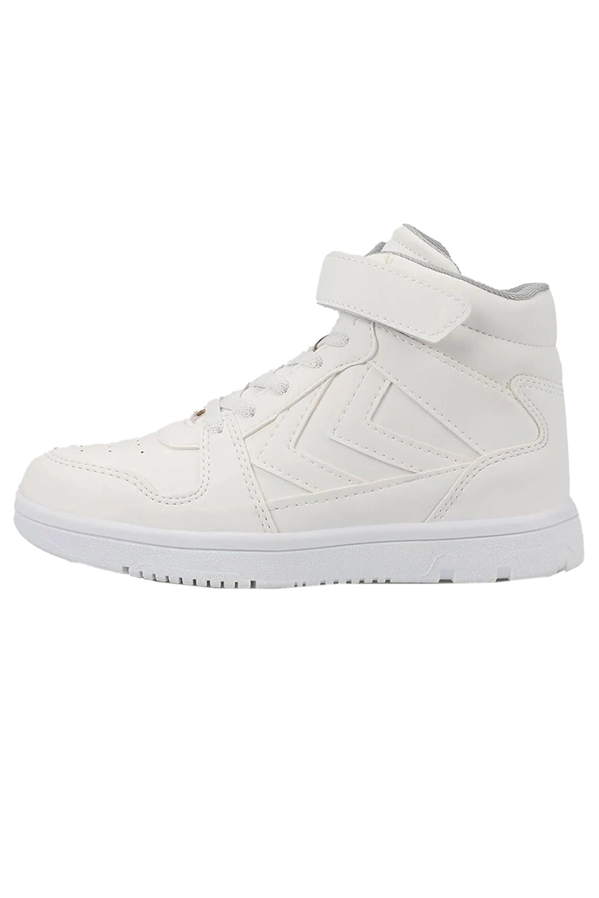 Hummel Oil Mono High Çocuk Ayakkabı 900398-9001 Beyaz