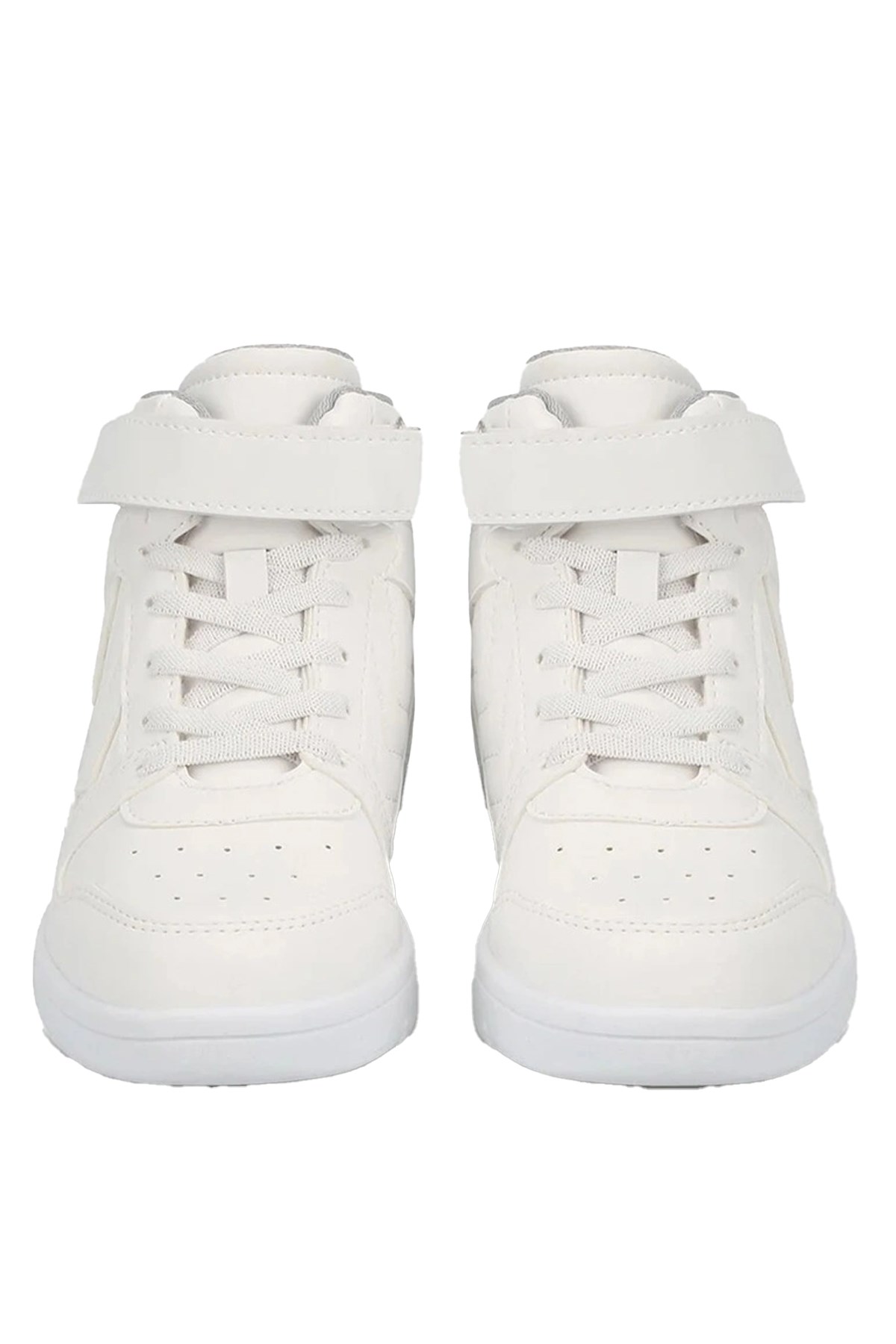 Hummel Oil Mono High Çocuk Ayakkabı 900398-9001 Beyaz