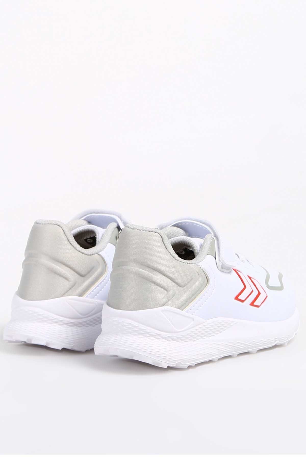 Hummel Basto Çocuk Spor Ayakkabı 900402-9001 Beyaz