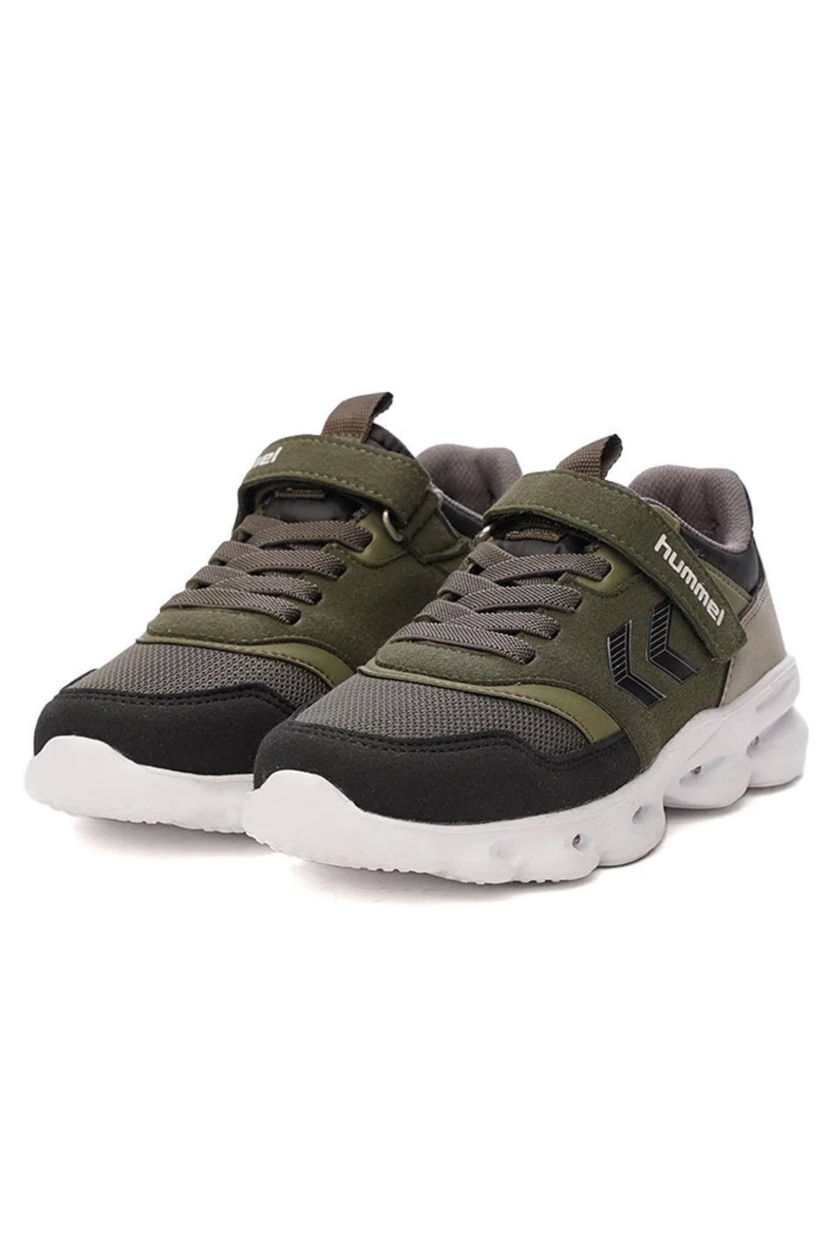 Hummel Jung Çocuk Spor Ayakkabı 900427-6119 Haki