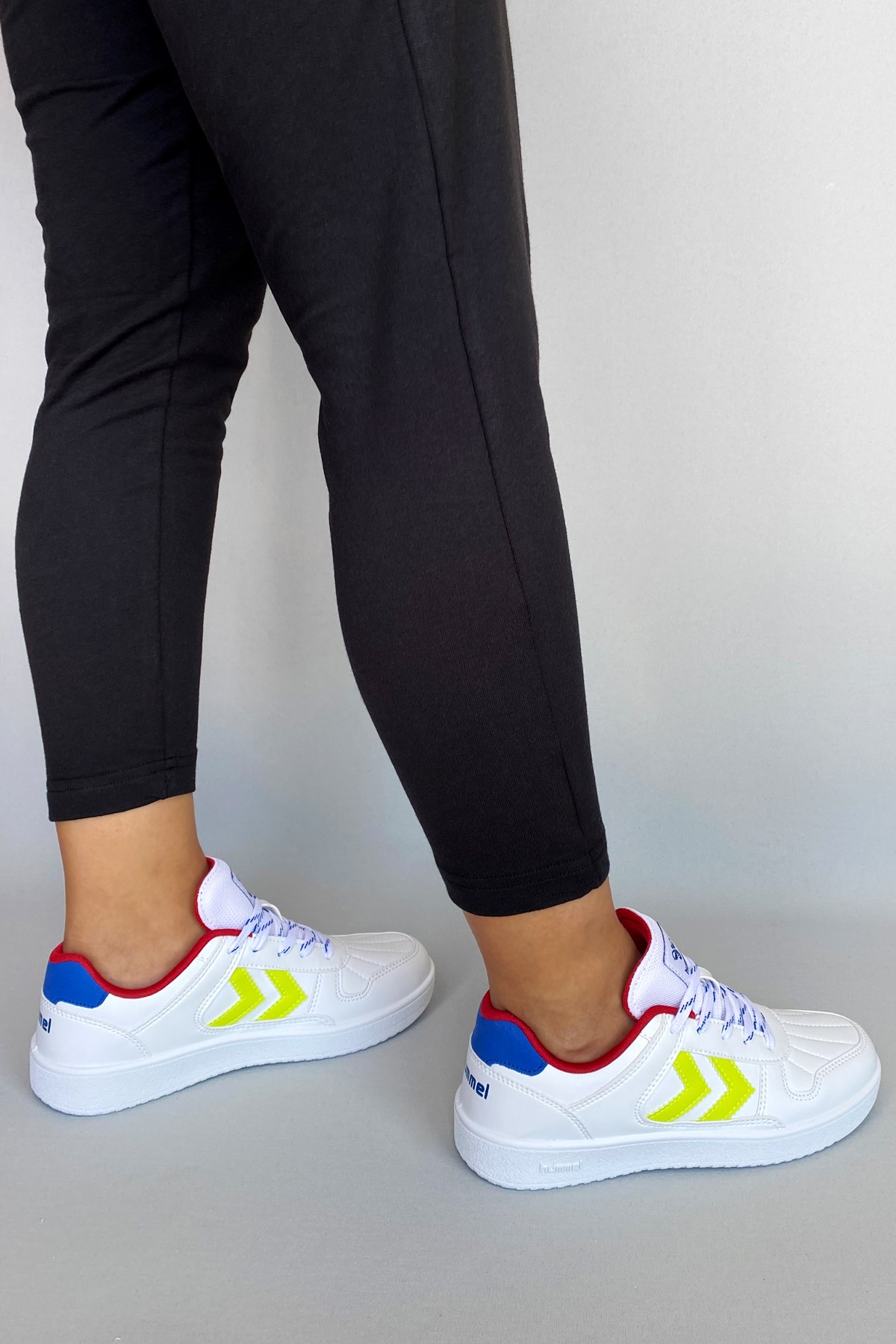 Hummel Court 1990 Unisex Spor Ayakkabı 900828-9208 Beyaz - Yeşil