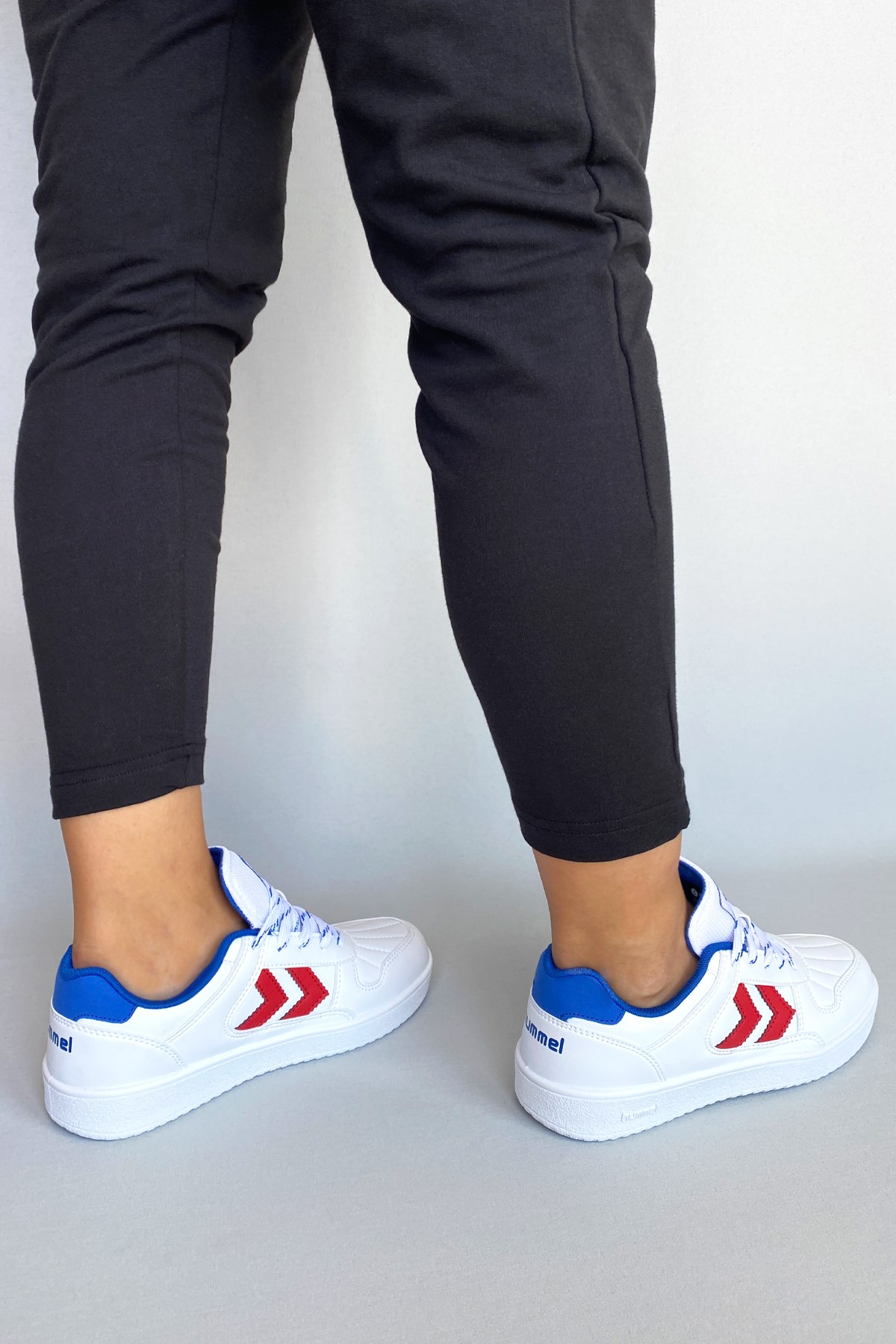 Hummel Court 1990 Unisex Spor Ayakkabı 900828-9253 Beyaz - Mavi