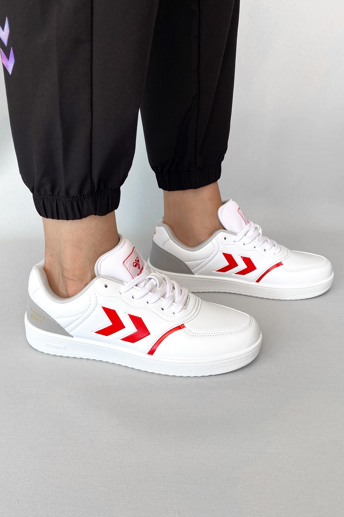 Hummel Court 2000 Unisex Spor Ayakkabı 900829-9134 Beyaz