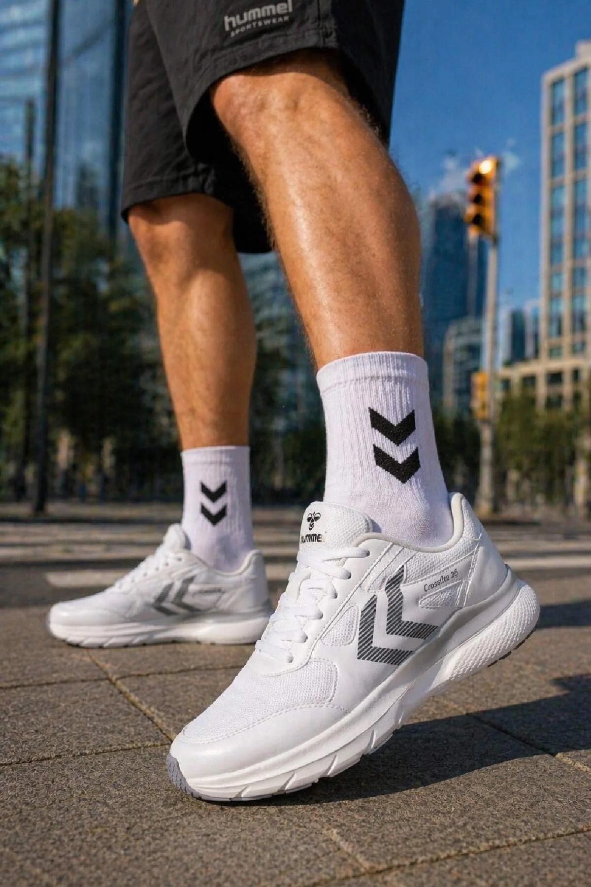 Hummel Crosslite 26 Erkek Spor Ayakkabı 900880-9001 Beyaz
