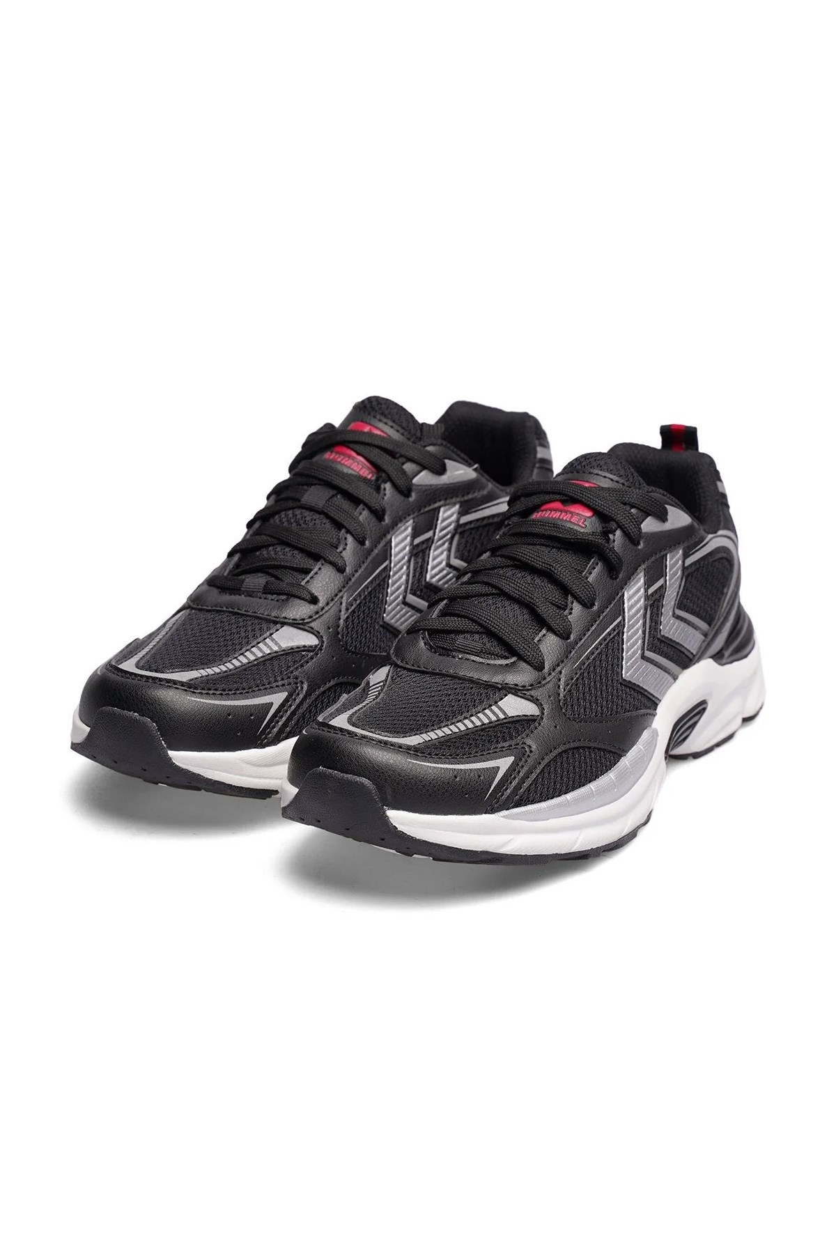 Hummel Performance 600 Unisex Spor Ayakkabı 900890-2025 Siyah - Kırmızı