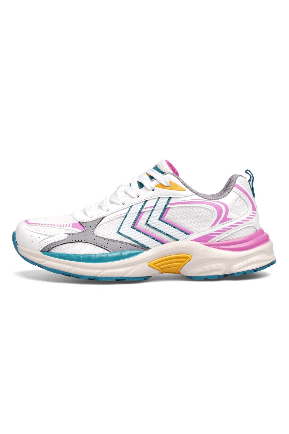 Hummel Performance 600 Unisex Spor Ayakkabı 900890-9144 Beyaz - Pembe