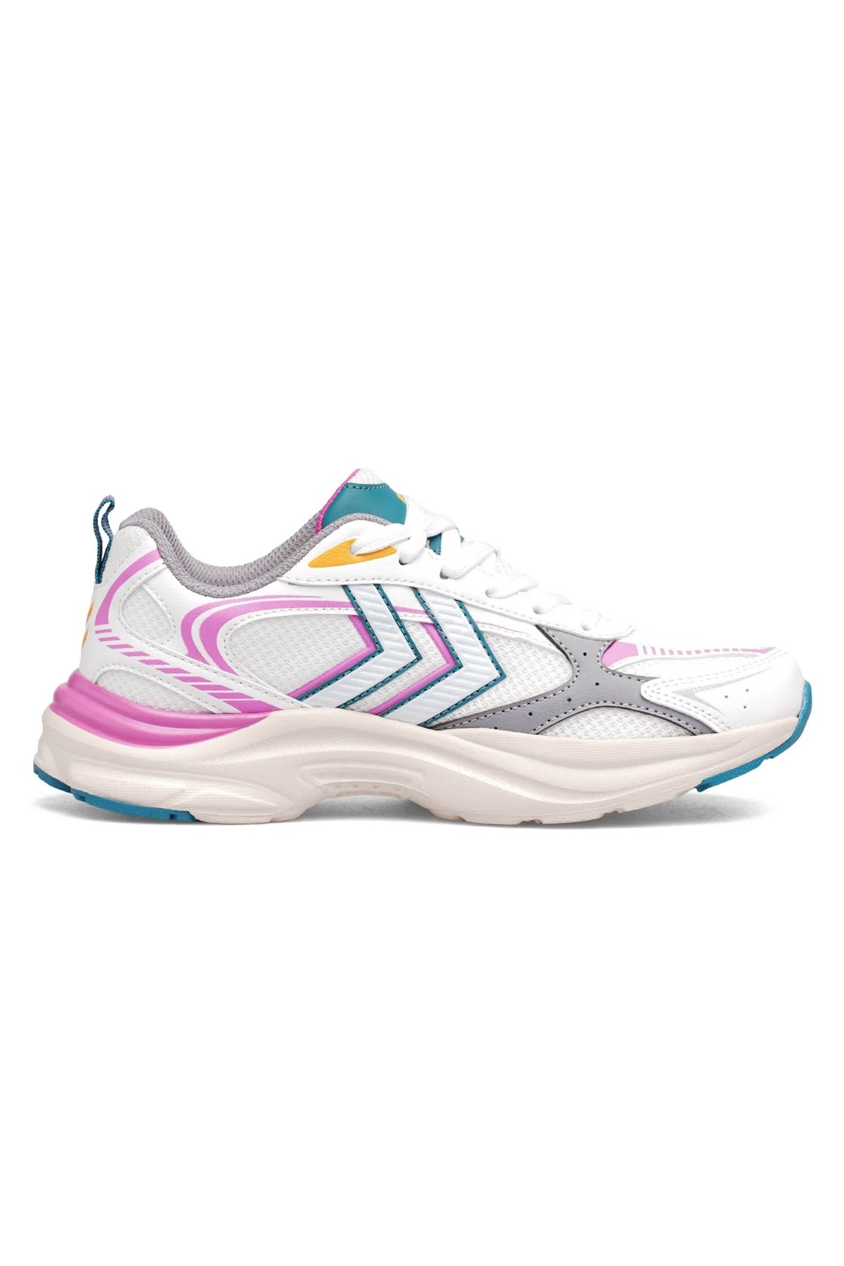 Hummel Performance 600 Unisex Spor Ayakkabı 900890-9144 Beyaz - Pembe