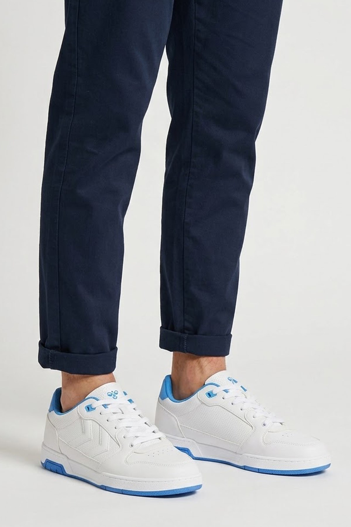 Hummel Freza II Unisex Spor Ayakkabı 900913-9049 Beyaz - Mavi