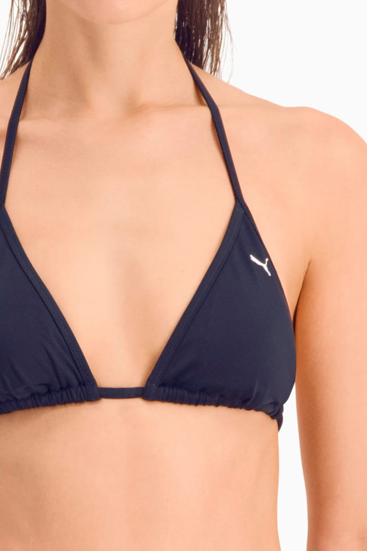 Puma Swim Triangle Kadın Bikini Üstü 90766606 Lacivert
