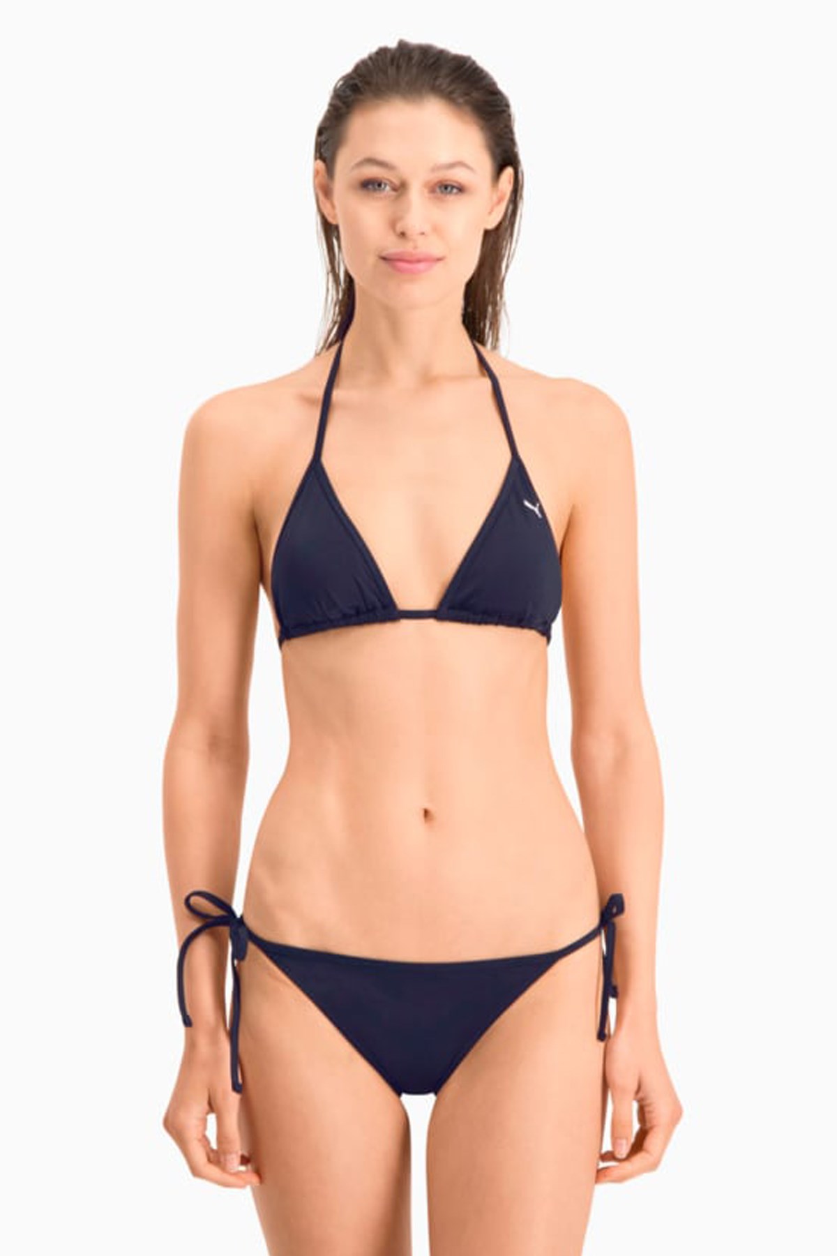Puma Swim Triangle Kadın Bikini Üstü 90766606 Lacivert