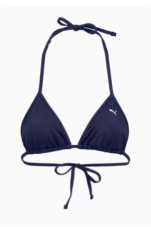 Puma Swim Triangle Kadın Bikini Üstü 90766606 Lacivert