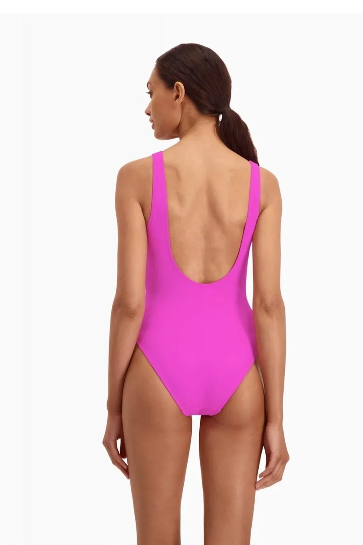 Puma Swım Women Swımsuıt Kadın Mayo 90768514 Pembe