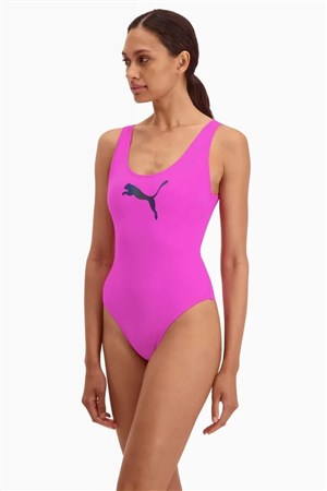 Puma Swım Women Swımsuıt Kadın Mayo 90768514 Pembe