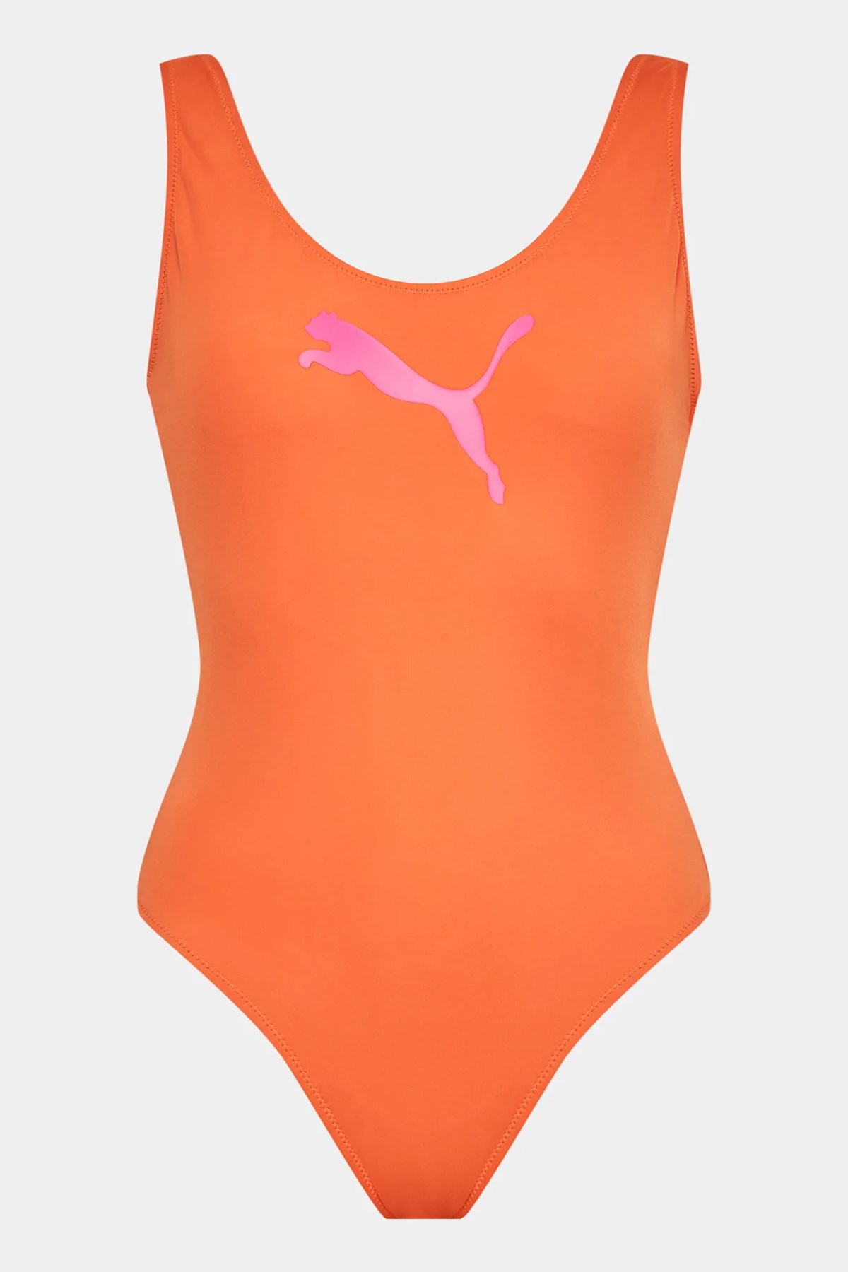 Puma Swim Swimsuit 1P Kadın Mayo 90768516 Kahverengi