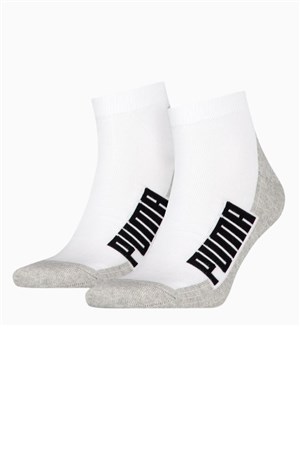 Puma Unisex Bwt Cushioned Q Unisex 2li Çorap 90795002 Beyaz