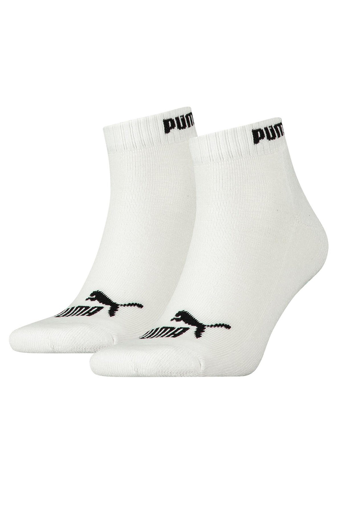 Puma Quarter-V Cushıoned 2'li Çorap 90798702 Beyaz