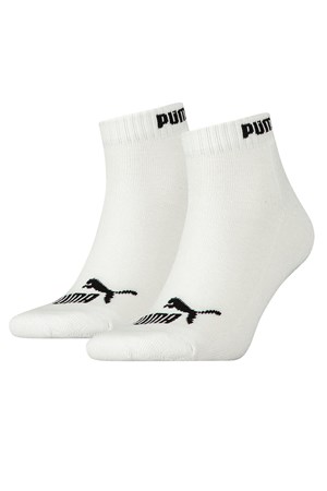 Puma Quarter-V Cushıoned 2'li Çorap 90798702 Beyaz