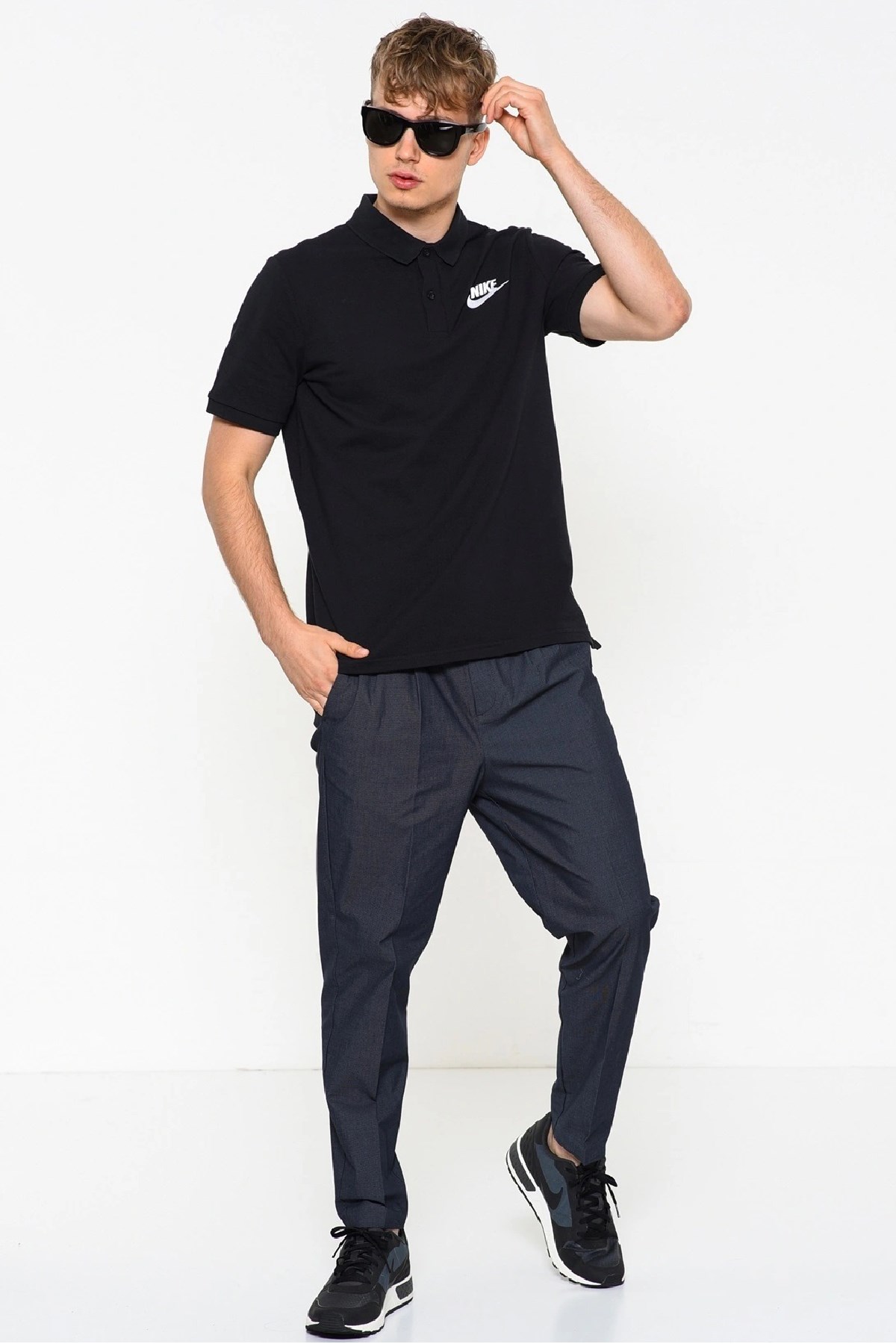 Nike Ce Polo Matchup Erkek Tişört 909746-010 Siyah