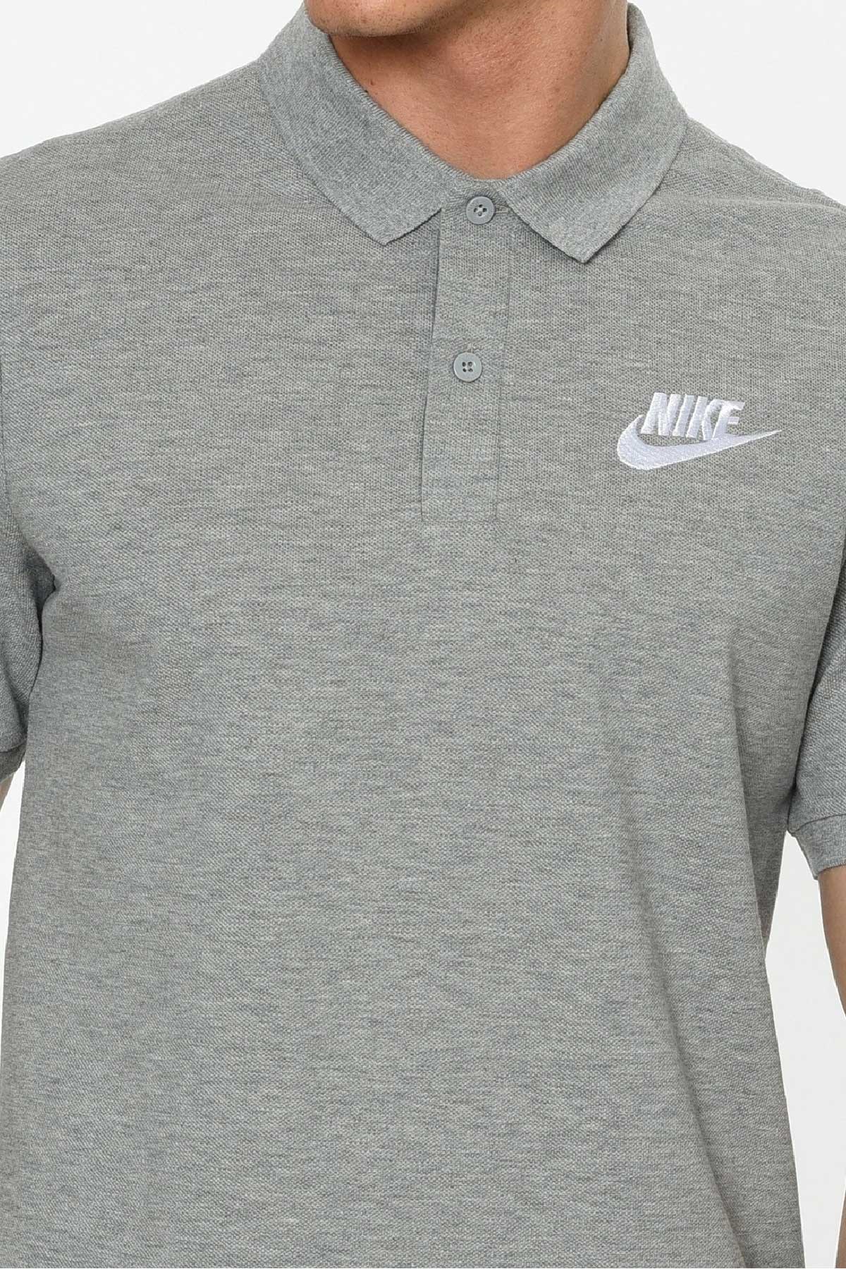 Nike Nsw Ce Polo Erkek Tişört 909746-063 Gri