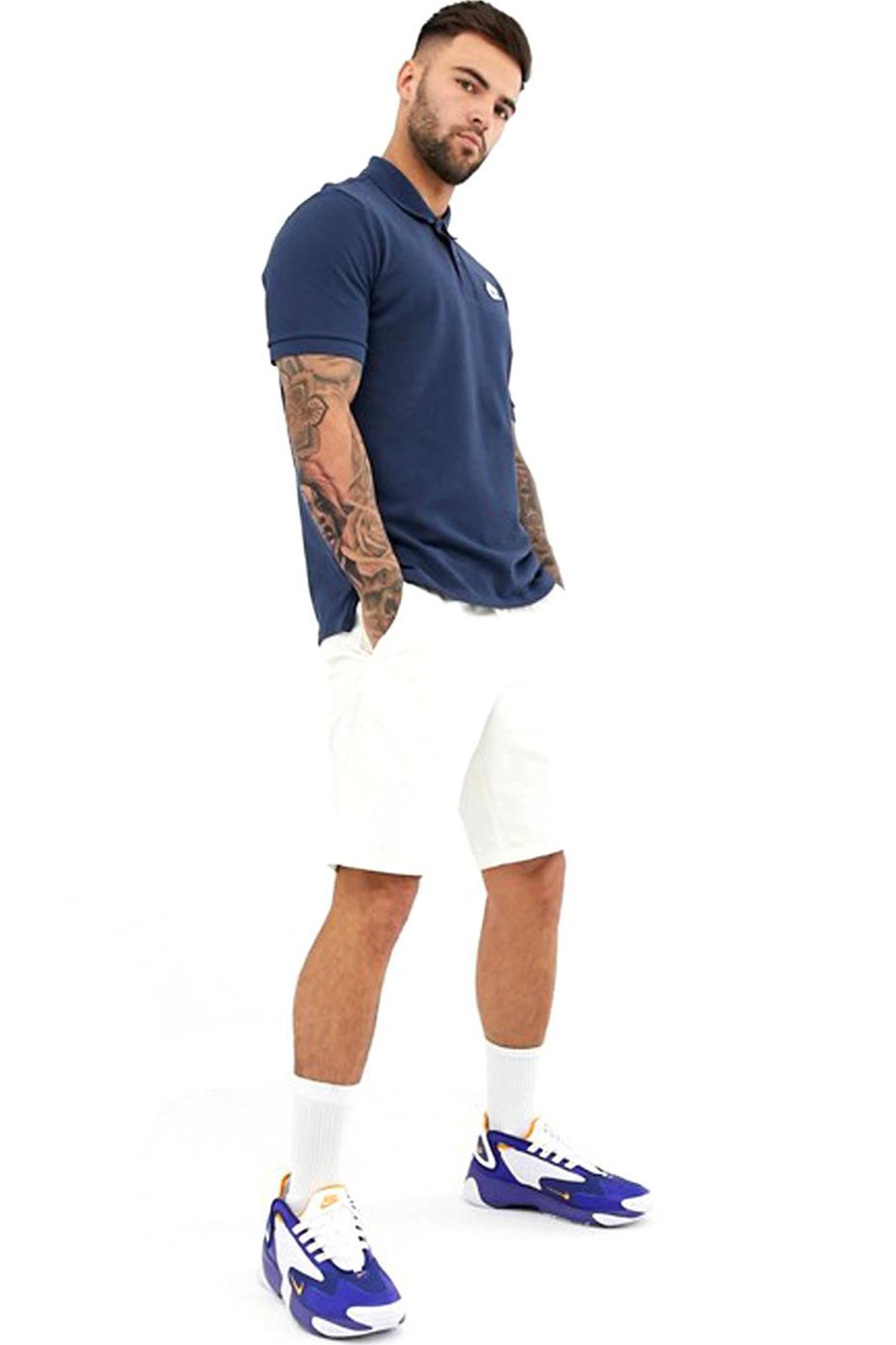 Nike Ce Polo Matchup Erkek Tişört 909746-410 Lacivert