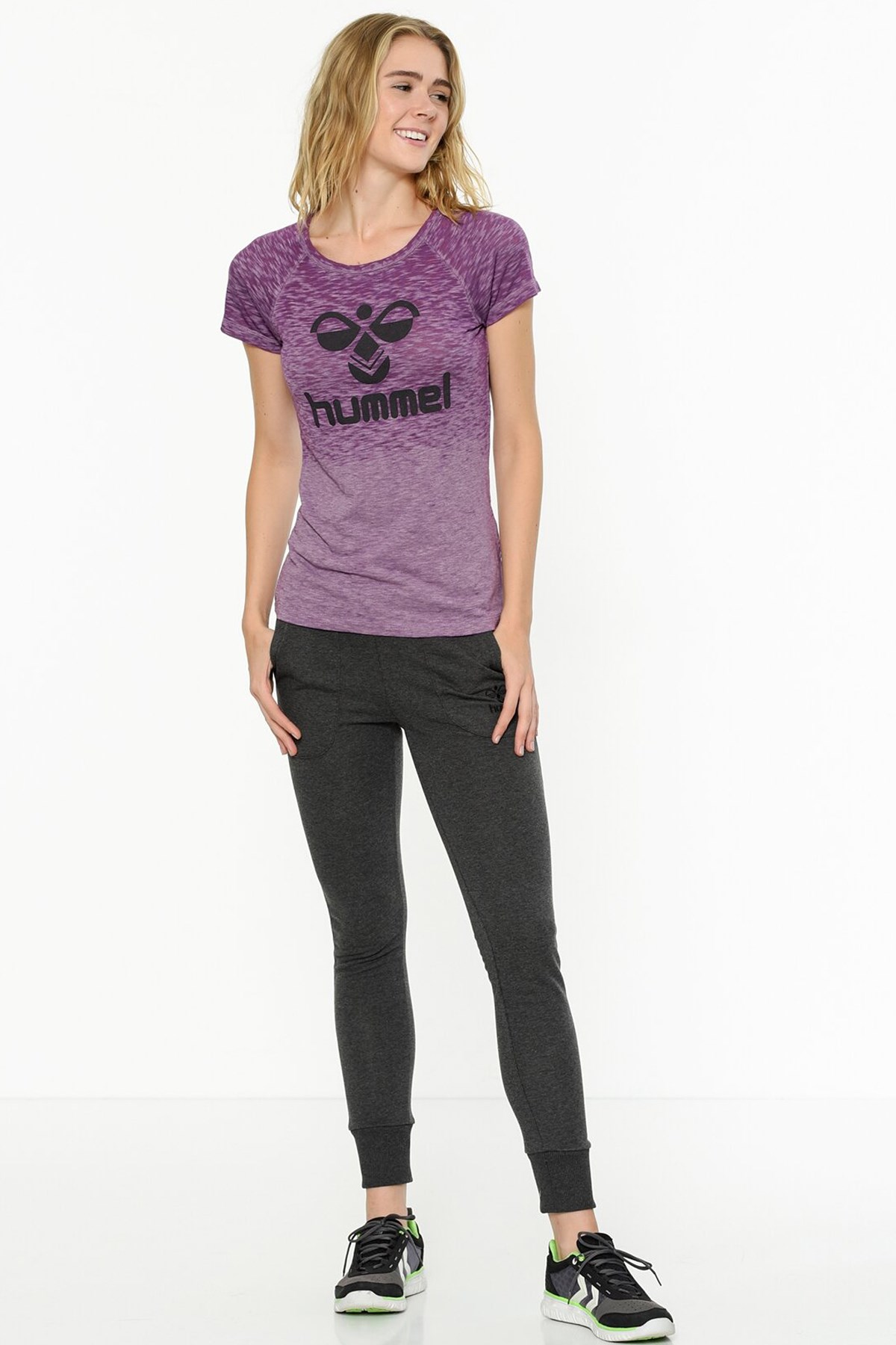 Hummel Brianna Kadın Tişört 910148-3378 Mor