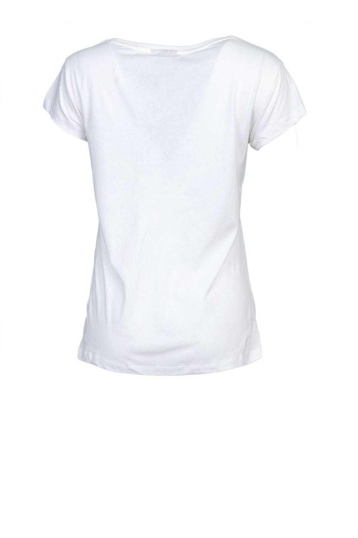 Hummel Sadie Kadın Tişört 910225-9540 Beyaz