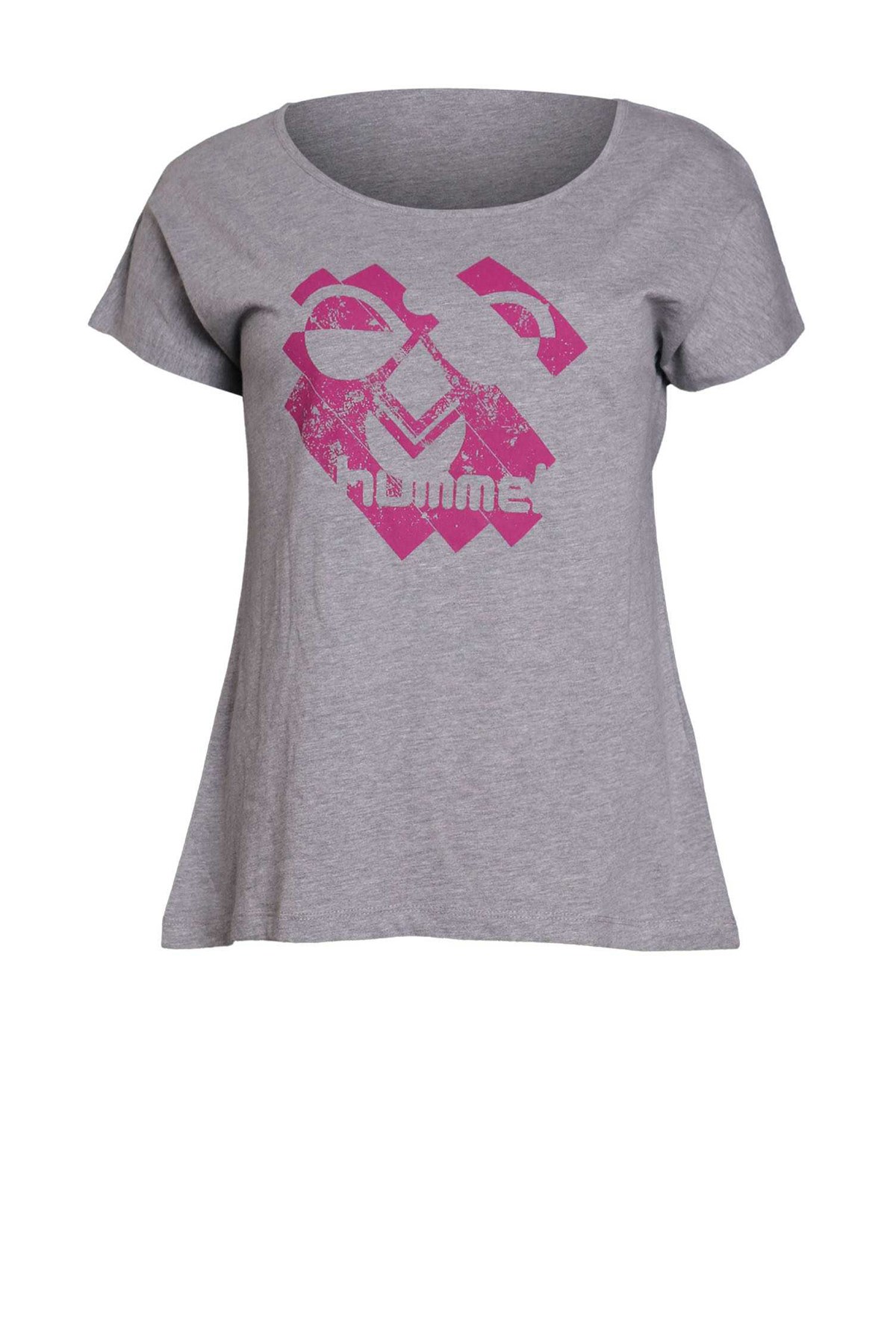 Hummel Bonnie Kadın Tişört 910276-2006 Gri